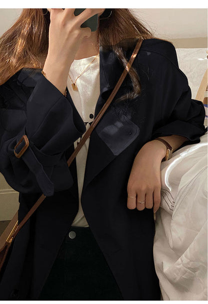 CGCSH 212-137B 內裡中長款春秋季外套(2色)