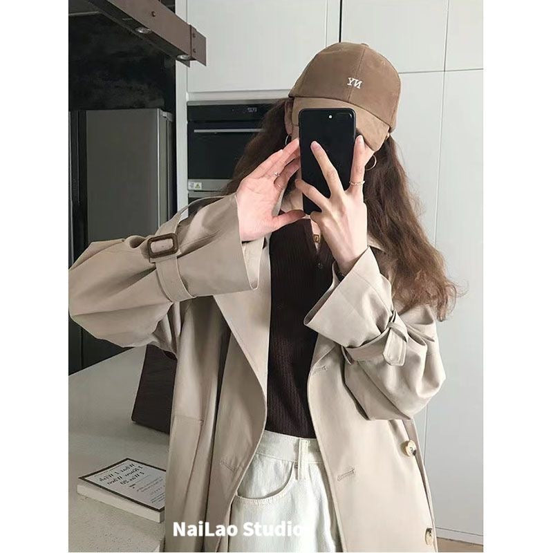 CGCSH 212-137B 內裡中長款春秋季外套(2色)