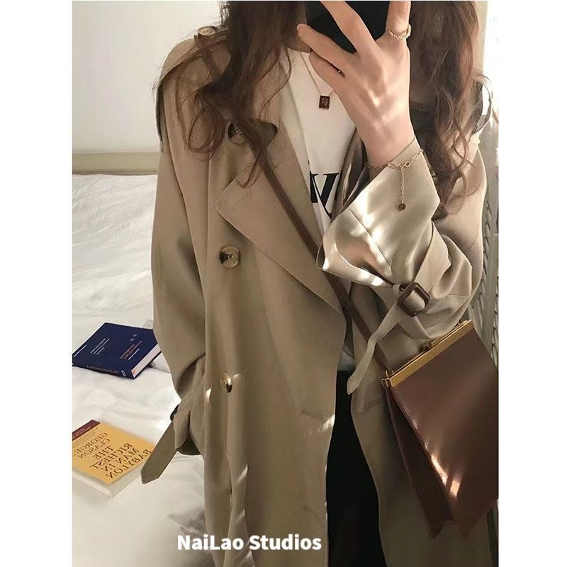 CGCSH 212-137B 內裡中長款春秋季外套(2色)