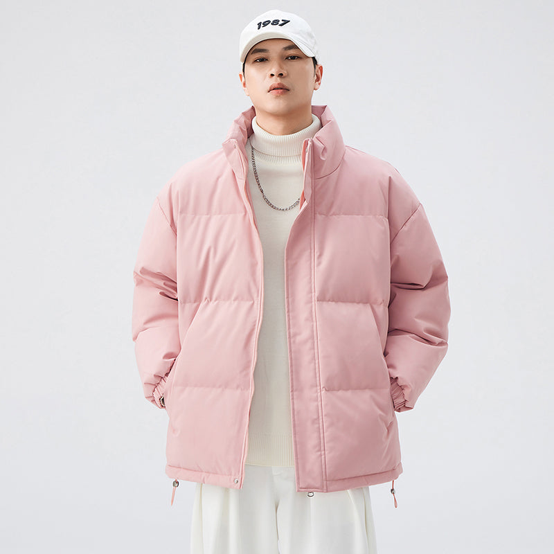 CBCMYM24-99999-65B 冬季羽絨棉服加厚立領百搭寬鬆保暖禦寒外套(男女同款10色)