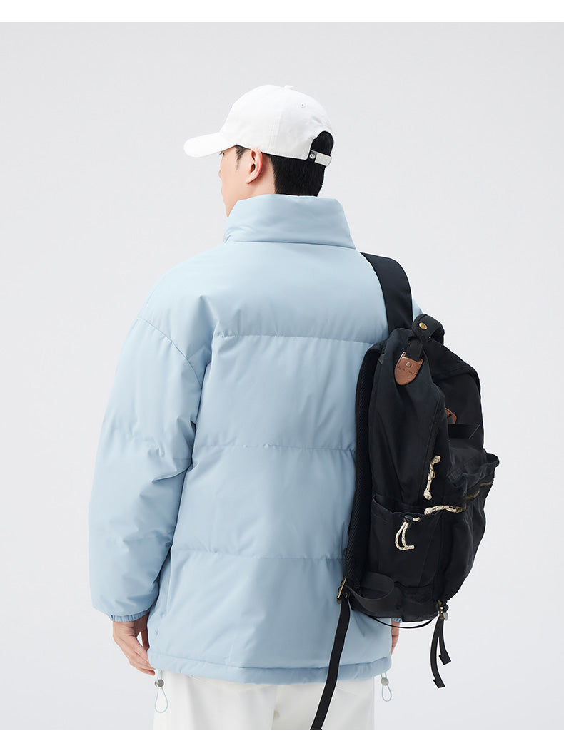 CBCMYM24-99999-65B 冬季羽絨棉服加厚立領百搭寬鬆保暖禦寒外套(男女同款10色)