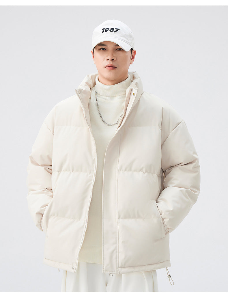 CBCMYM24-99999-65B 冬季羽絨棉服加厚立領百搭寬鬆保暖禦寒外套(男女同款10色)