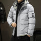 CBCQM5023-65B 冬季連帽棉衣寬鬆加厚羽絨棉服外套(3色)