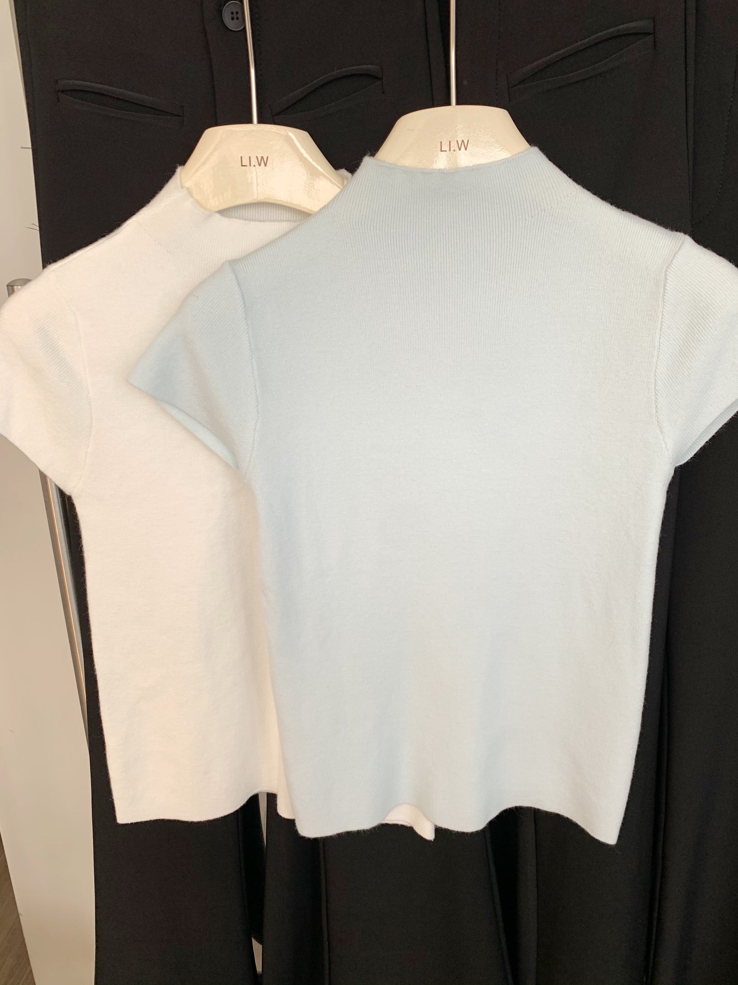 CGE5330-80B 半高領短袖T恤針織打底衫(多色可選)