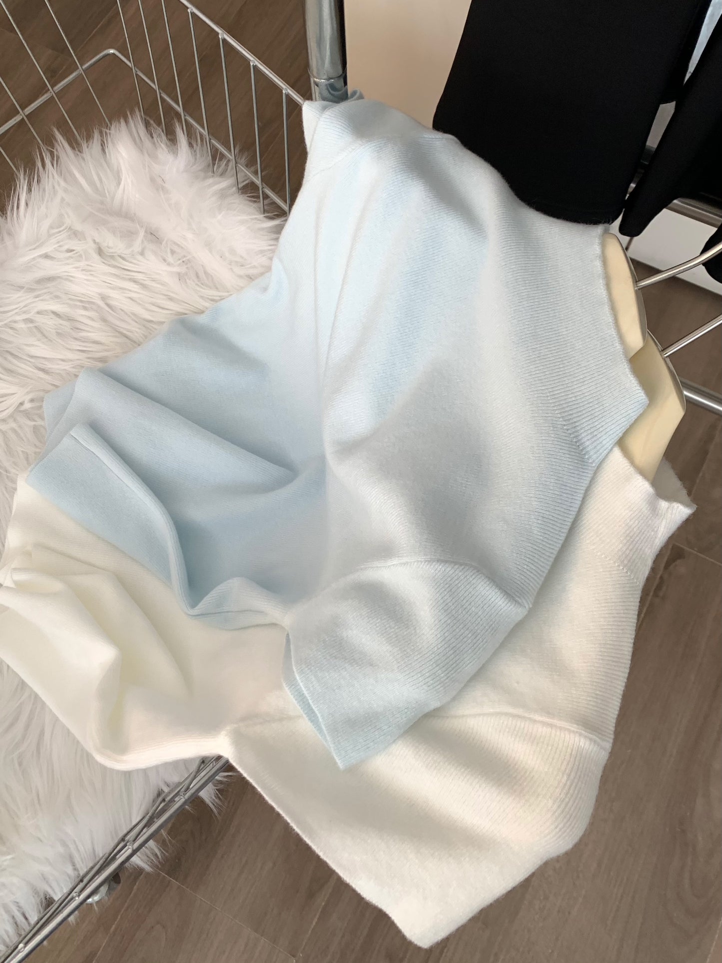 CGE5330-80B 半高領短袖T恤針織打底衫(多色可選)