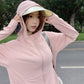 CGC0602-2B 冰絲防曬衣夏季防曬服大帽檐防紫外線薄男女外套(3色)CBC