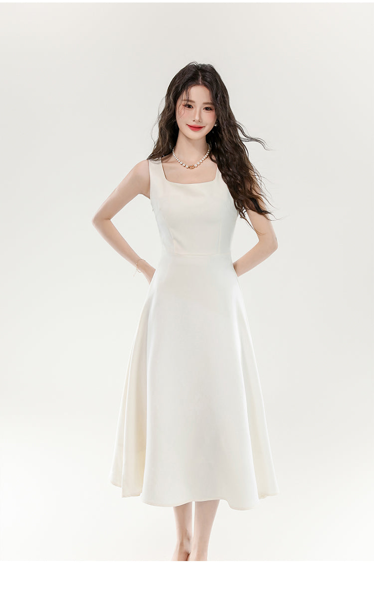 CGB5692-70B 簡約時尚長裙連衣裙(2色)