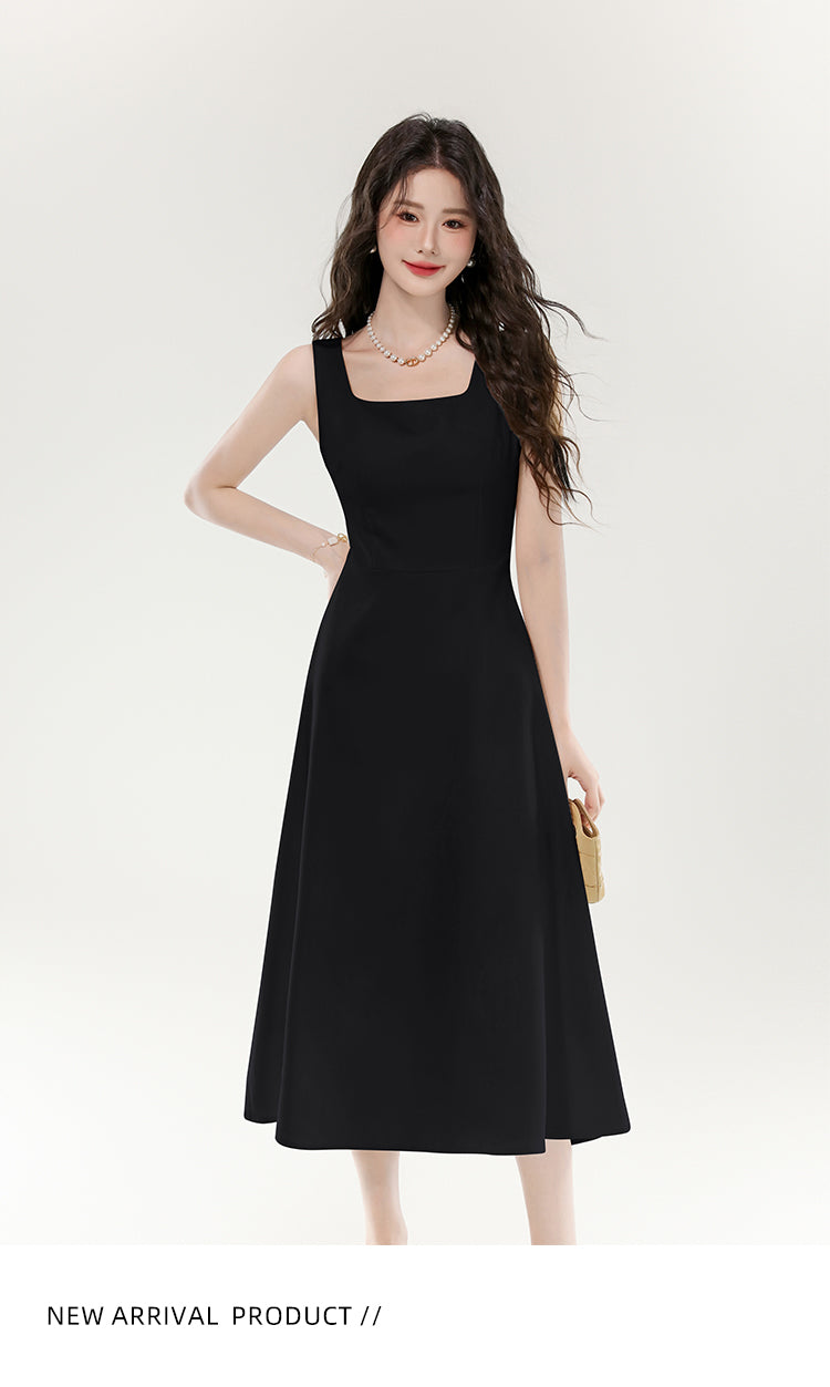 CGB5692-70B 簡約時尚長裙連衣裙(2色)