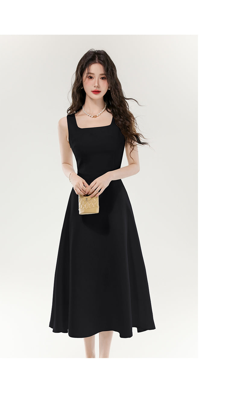 CGB5692-70B 簡約時尚長裙連衣裙(2色)