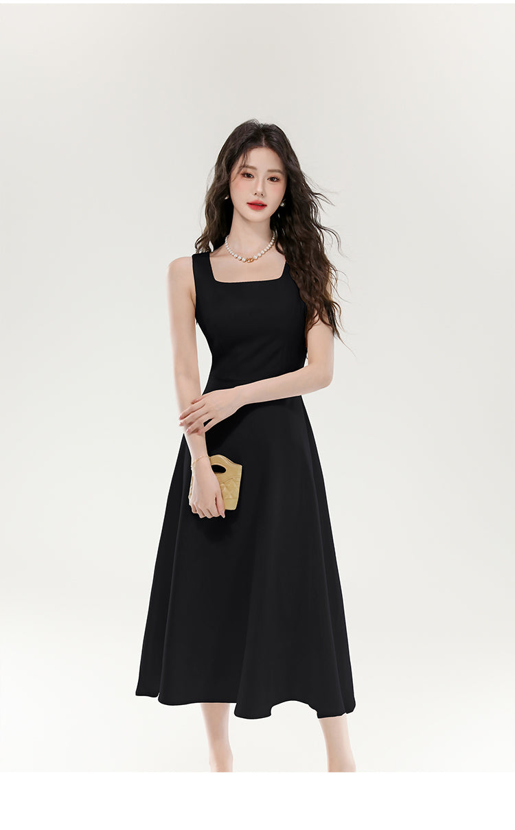 CGB5692-70B 簡約時尚長裙連衣裙(2色)