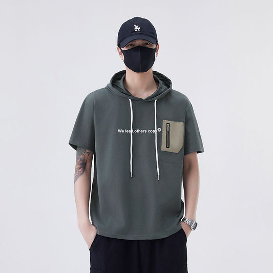 CBED26175-103-1B 重磅220克春夏新款短袖圓領T恤(4色)