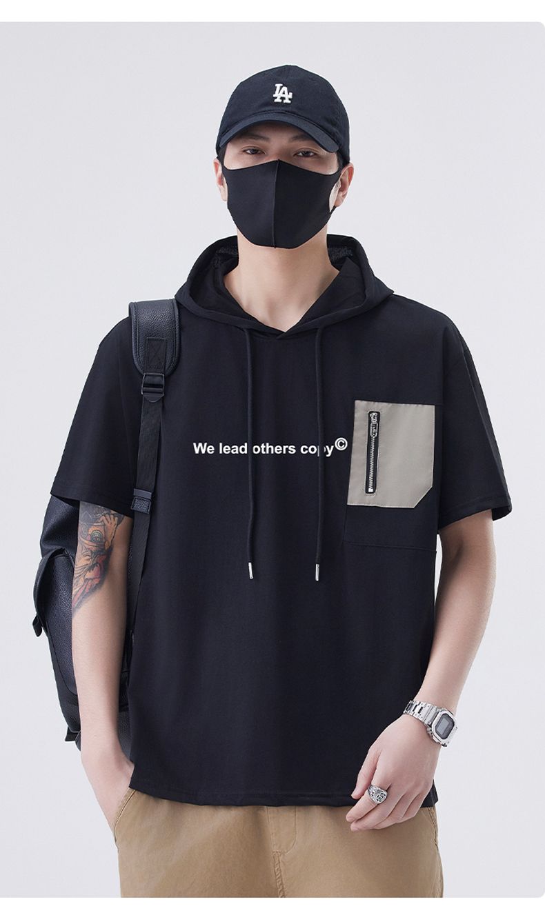 CBED26175-103-1B 重磅220克春夏新款短袖圓領T恤(4色)