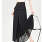 CGA9123-36H 西裝半身裙女中長款夏季直筒裙開叉包臀裙(3色)