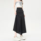 CGA9123-36H 西裝半身裙女中長款夏季直筒裙開叉包臀裙(3色)