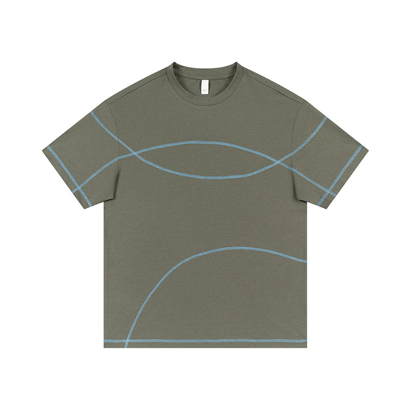 CBEMYY25-303-65B 夏季冰絲短袖寬鬆速幹T恤(3色)