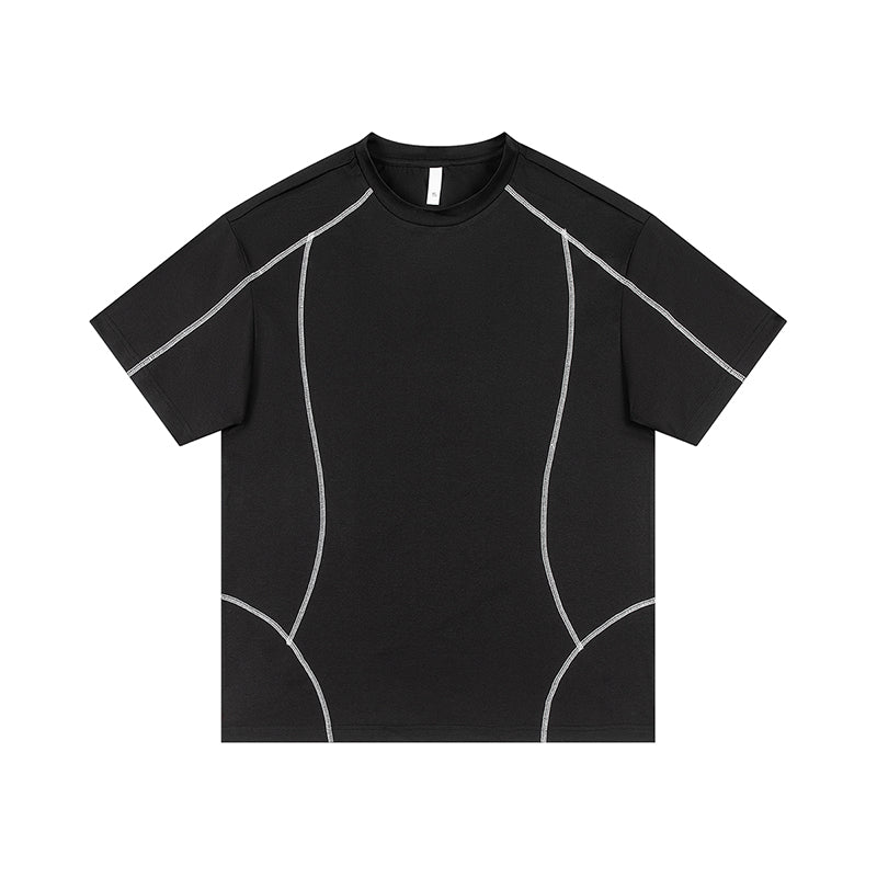 CBEMYY25-302-65B 夏季冰絲短袖寬鬆速乾T恤(4色)