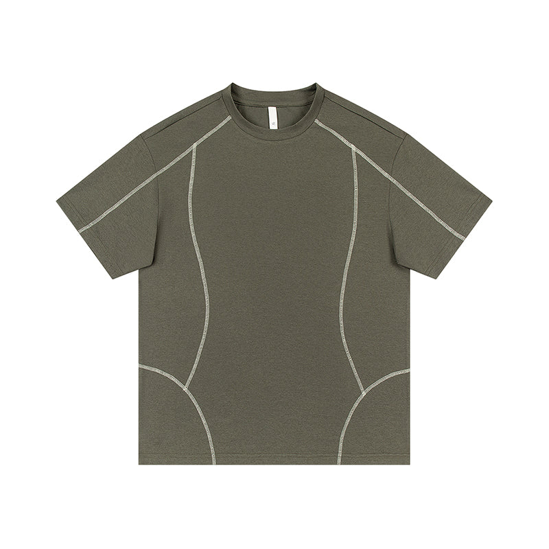 CBEMYY25-302-65B 夏季冰絲短袖寬鬆速乾T恤(4色)