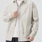 CBCMYC25-4564 秋季長袖襯衫翻領純色拼接口袋款襯衣(3色)