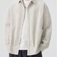 CBCMYC25-4564 秋季長袖襯衫翻領純色拼接口袋款襯衣(3色)