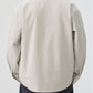 CBCMYC25-4564 秋季長袖襯衫翻領純色拼接口袋款襯衣(3色)