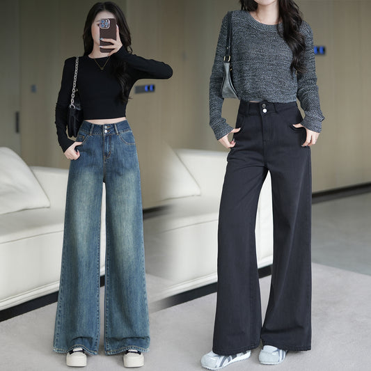 📺︎︎ CGA207-36H 加絨顯瘦百搭秋冬牛仔褲(2色.加絨與不加絨款)