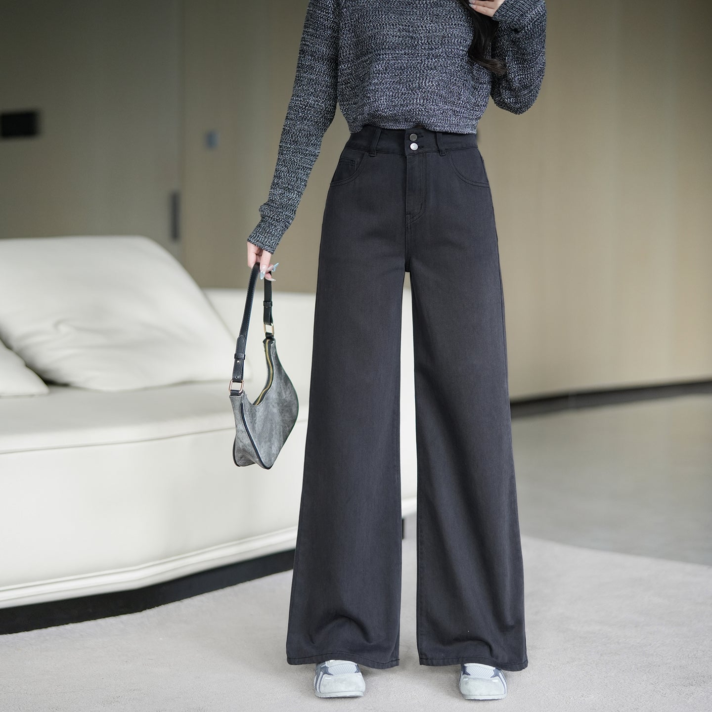 📺︎︎ CGA207-36H 加絨顯瘦百搭秋冬牛仔褲(2色.加絨與不加絨款)