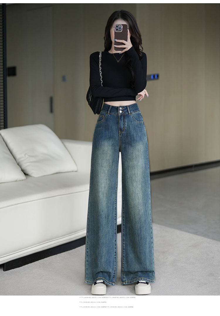 📺︎︎ CGA207-36H 加絨顯瘦百搭秋冬牛仔褲(2色.加絨與不加絨款)