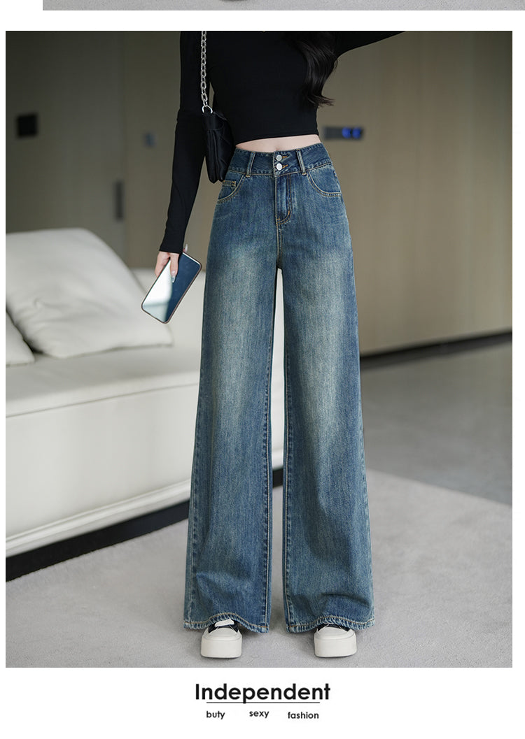 📺︎︎ CGA207-36H 加絨顯瘦百搭秋冬牛仔褲(2色.加絨與不加絨款)