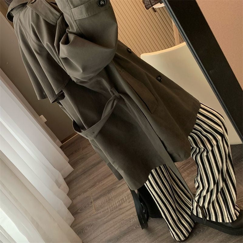 CGCSH 314-137B 寬鬆春秋季薄款短款風衣外套