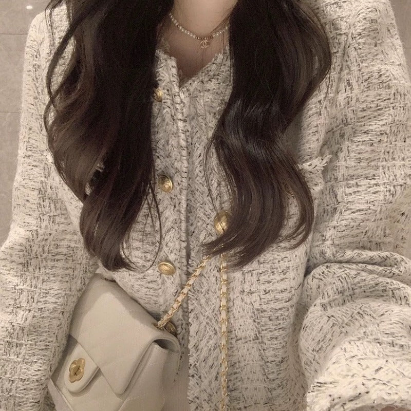 CGCXY 593-1-137B 春秋季有內裡粗花呢羊毛西裝外套