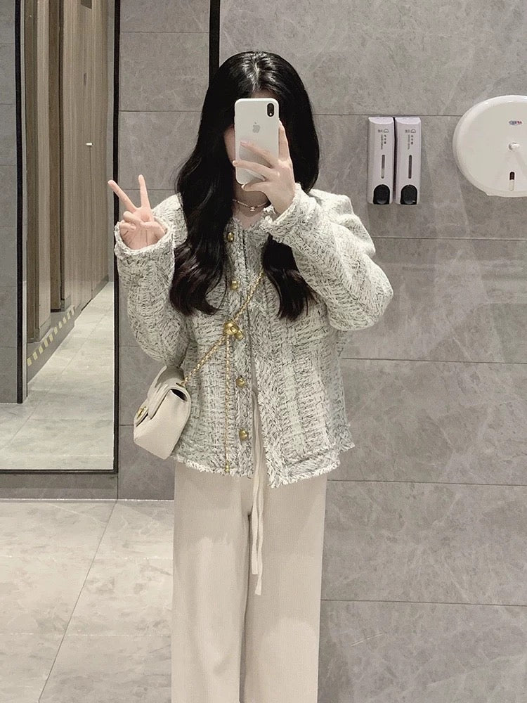 CGCXY 593-1-137B 春秋季有內裡粗花呢羊毛西裝外套