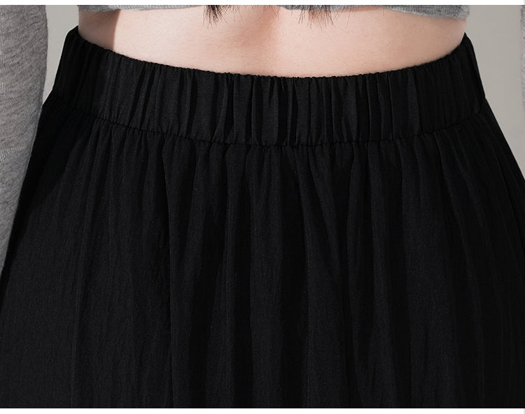 📺︎︎ CGS9326-36H 蕾絲花邊蛋糕裙拼接荷葉邊半身裙(3色)