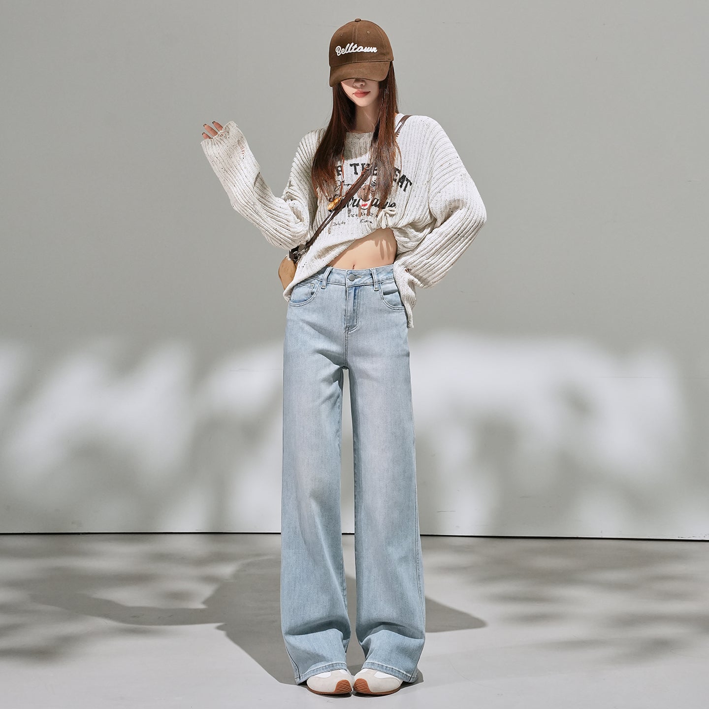 📺︎︎ CGA9202-36H 春夏季微喇水洗寬鬆牛仔褲(2色.常規.九分款)