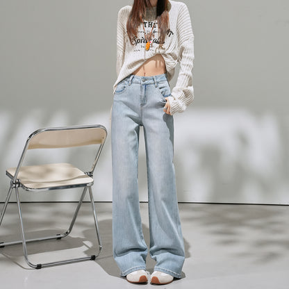 📺︎︎ CGA9202-36H 春夏季微喇水洗寬鬆牛仔褲(2色.常規.九分款)