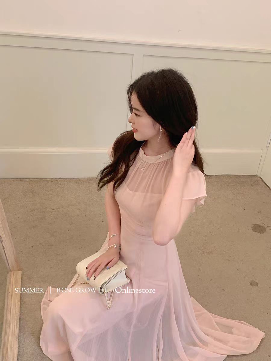 CGBHLF 8155-137B 柔光氣質連衣裙