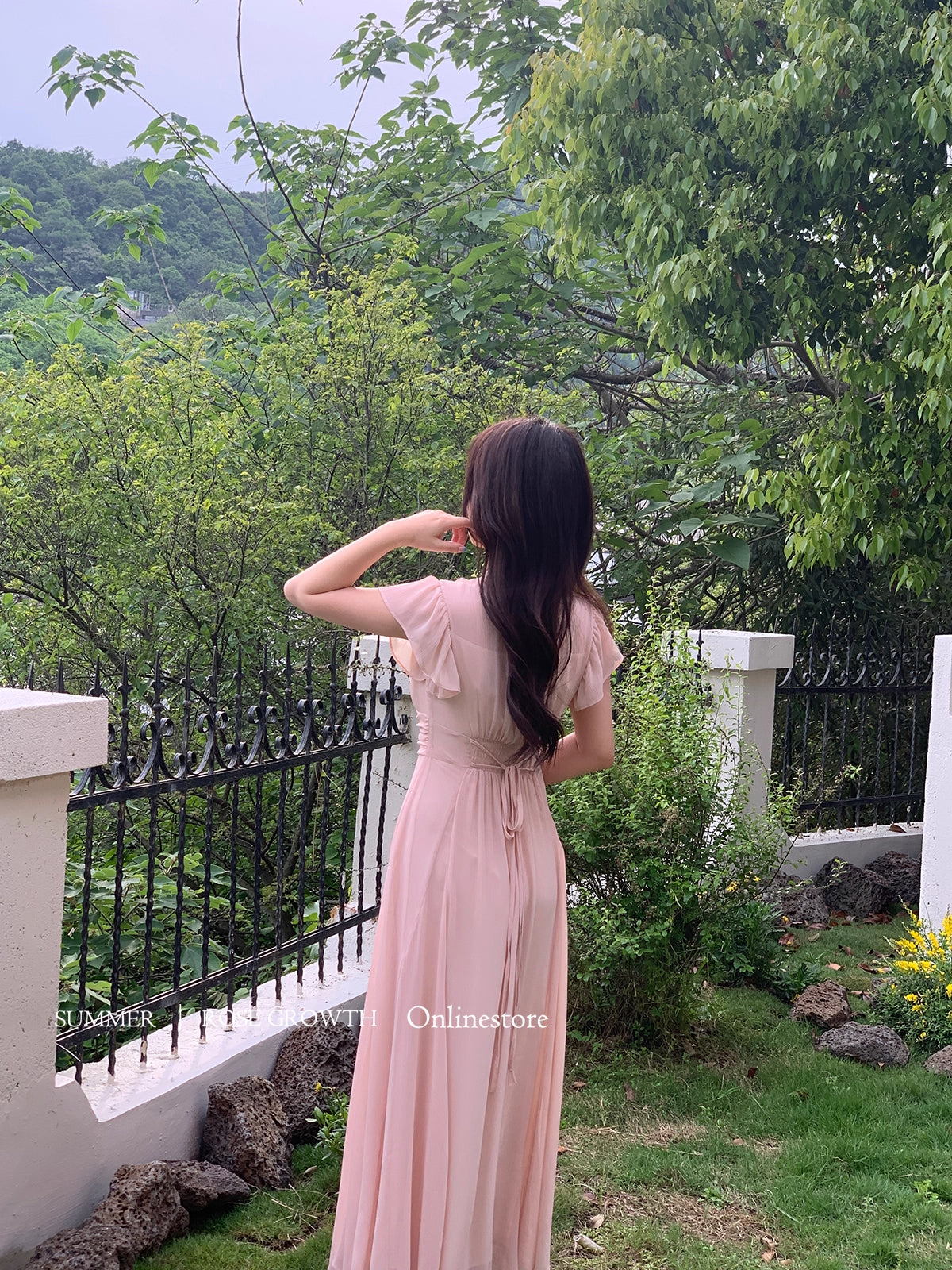 CGBHLF 8155-137B 柔光氣質連衣裙