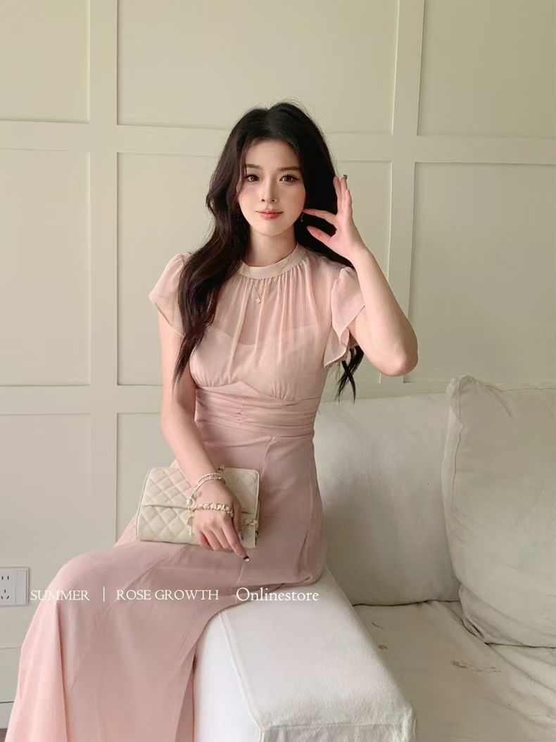 CGBHLF 8155-137B 柔光氣質連衣裙