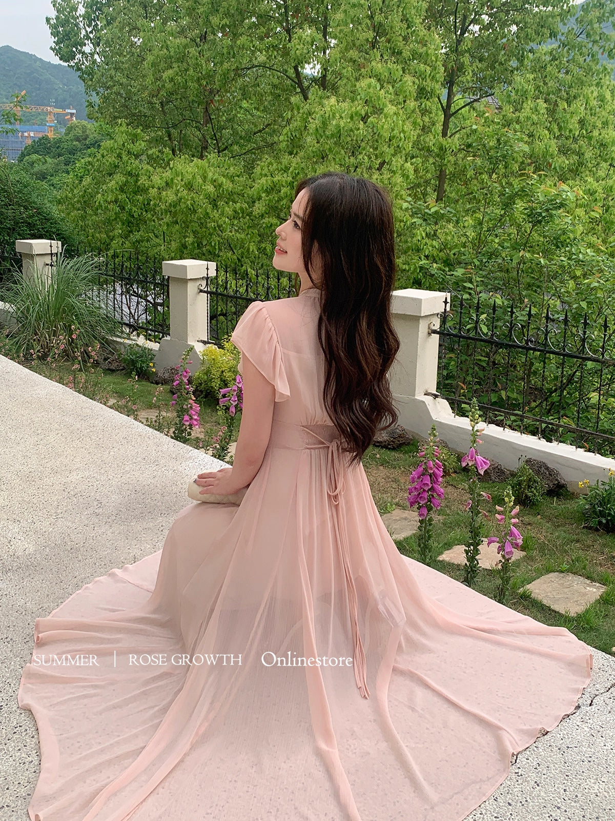 CGBHLF 8155-137B 柔光氣質連衣裙