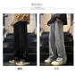 CBAYD748-4-1B 春秋美式港風側邊排扣牛仔褲(2色)
