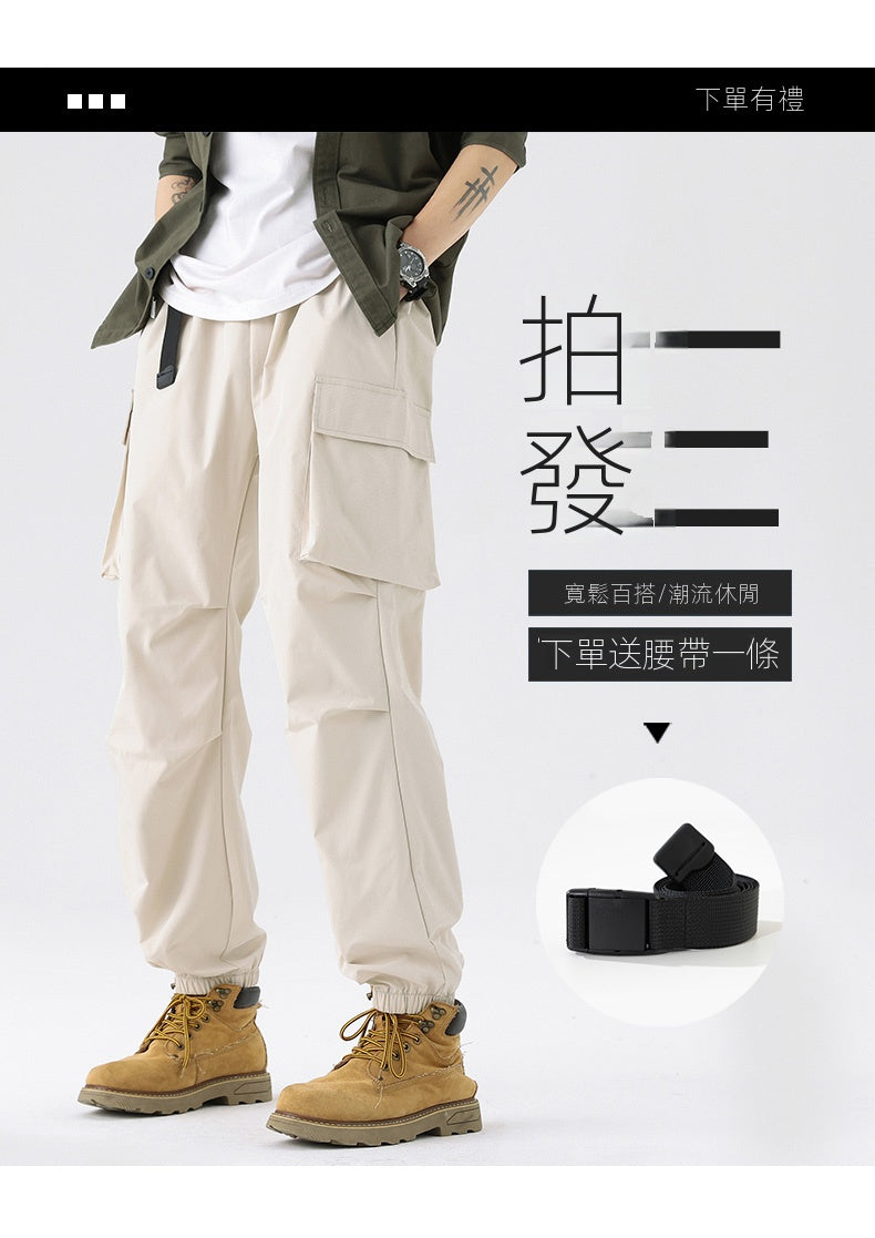 CBAJH3317-1B 加絨工裝褲常規加絨款防水褲(4色)
