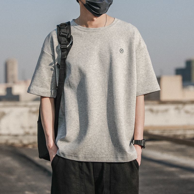 CBE1365-96B 純棉200克短袖T恤印花圖案半袖寬鬆(7色)