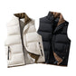 CBEMT2592-124B 秋冬加厚保暖立領拼色戶外無袖坎肩背心(2色)