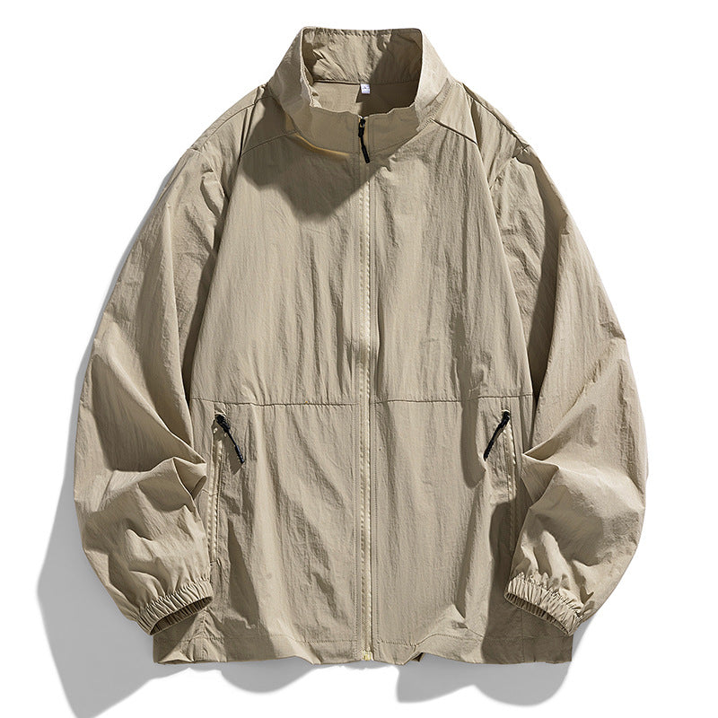CBCMT2540-124B 立領夾克防曬衣夏季無帽日系凉感防曬服外套(5色)