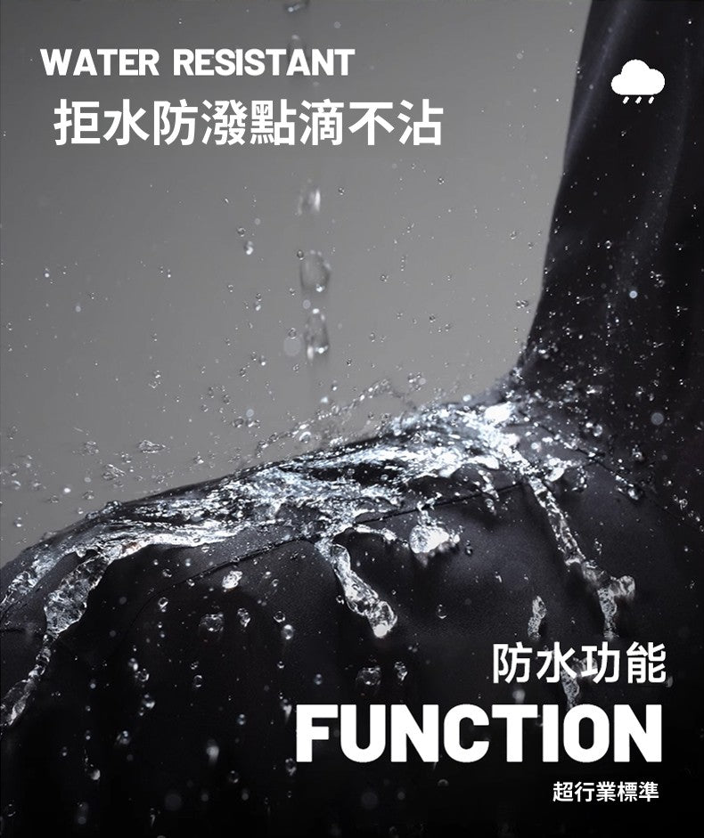 CBCMYJ25-7985-65B 秋冬衝鋒衣夾克連帽休閒防風寬鬆拼接外套(4色)