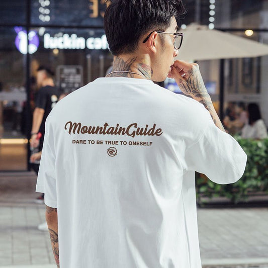 CBE258-96B 純棉200克國潮T恤潮牌ins港風T恤(2色)