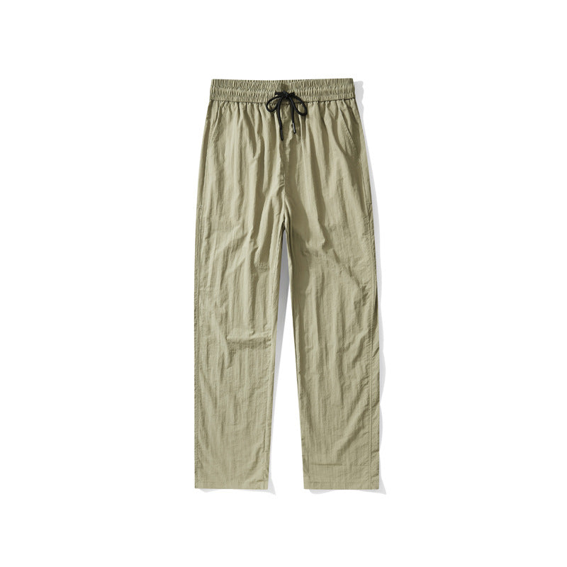 CBA6256-72B 薄款凉感透氣戶外運動直筒休閒長褲(4色)