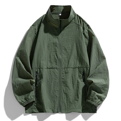 CBCMT2540-124B 立領夾克防曬衣夏季無帽日系凉感防曬服外套(5色)