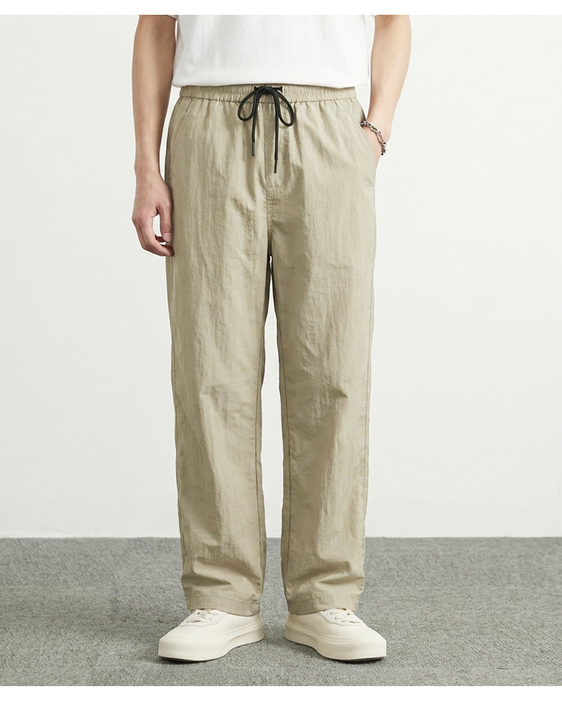 CBA6256-72B 薄款凉感透氣戶外運動直筒休閒長褲(4色)