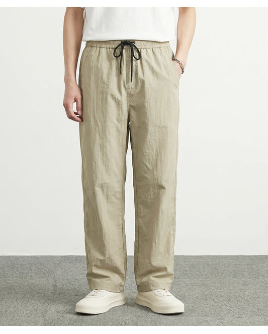 CBA6256-72B 薄款凉感透氣戶外運動直筒休閒長褲(4色)