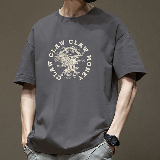 CBE647-96B 純棉200克T恤高品質休閒寬鬆夏裝大碼(6色)